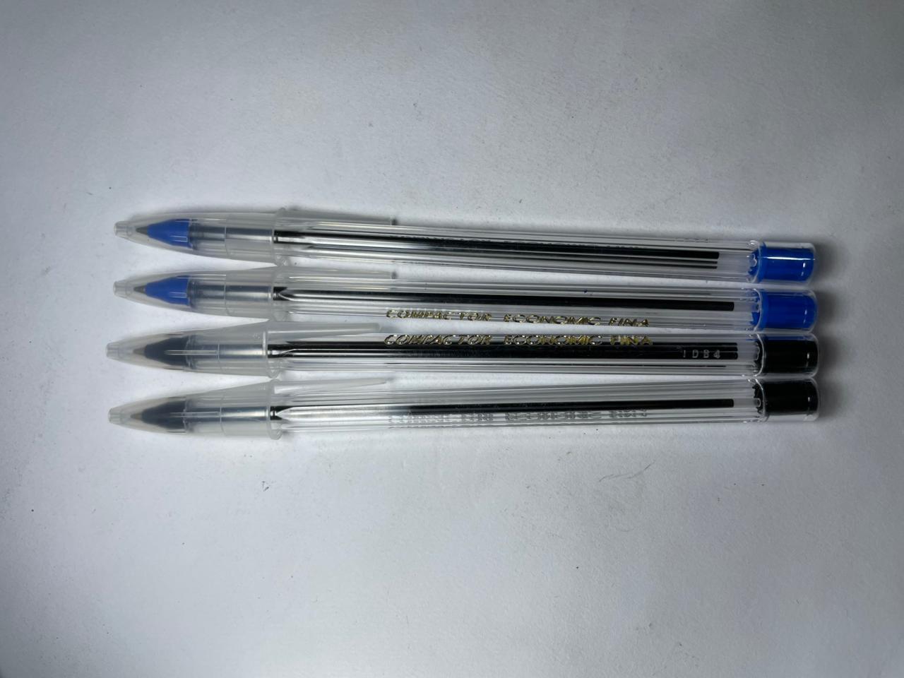 Canetas Esferográficas Descartáveis (ou Canetas a Tinta)