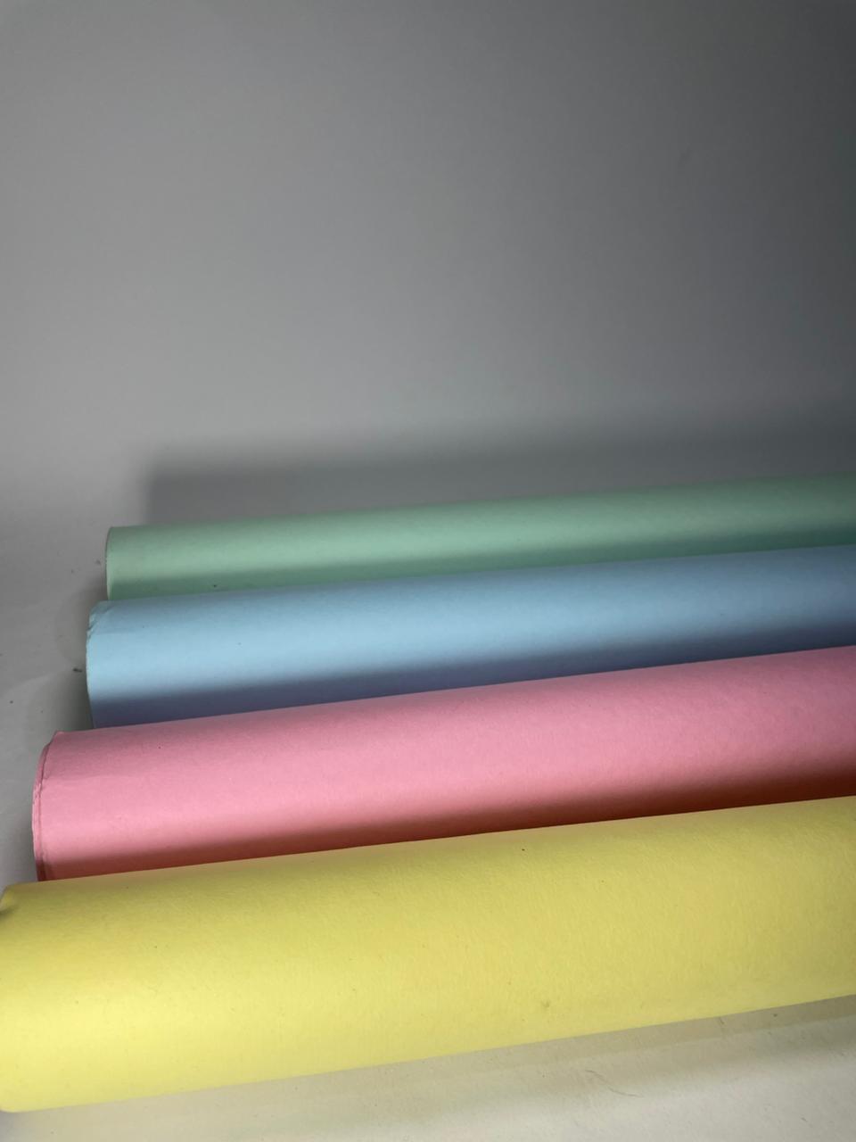 Rolos de Papel Colorido (Cartolina)